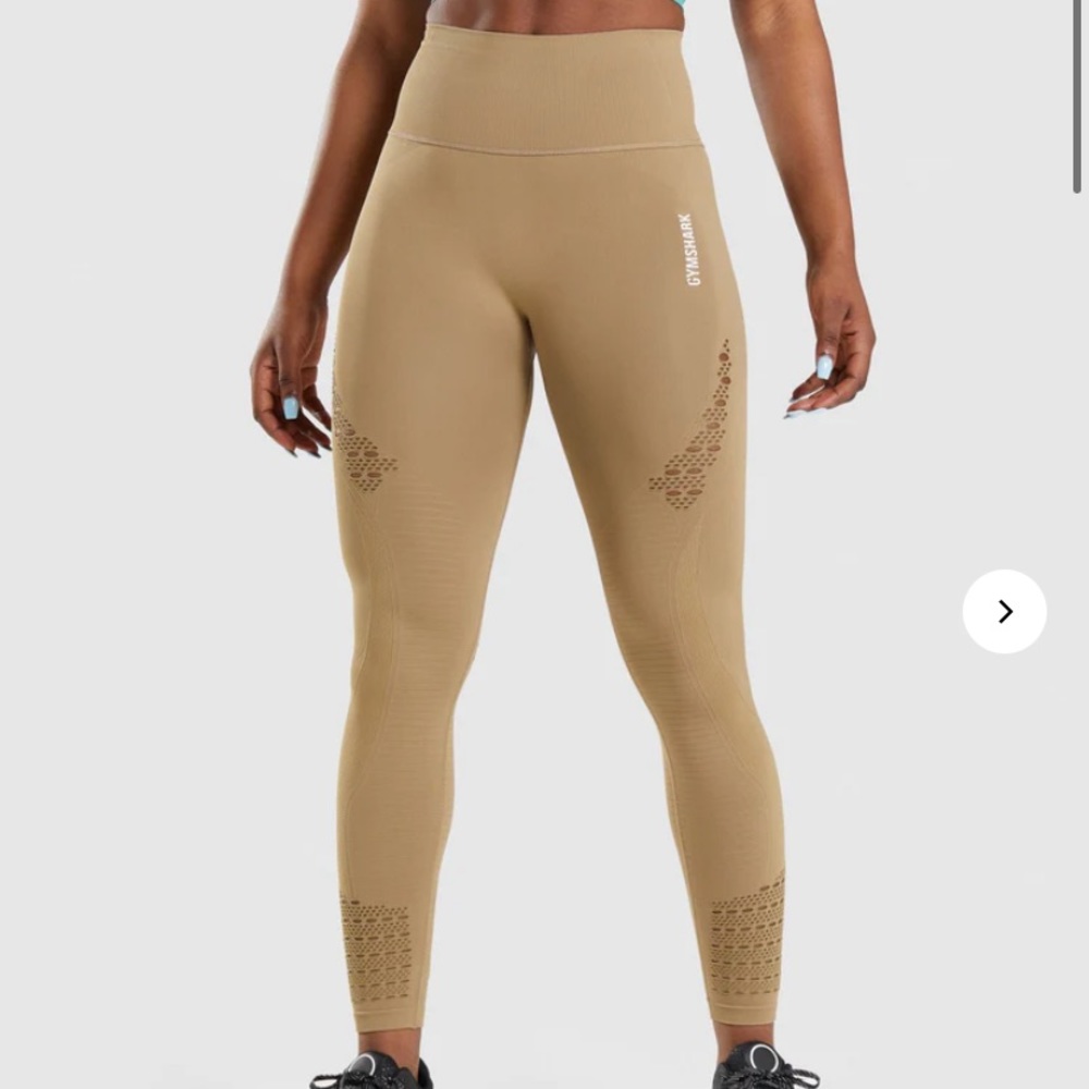 Tan energy gymshark leggings